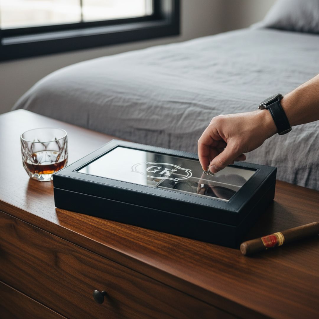 Engraved Organizer Groomsmen Gift Box