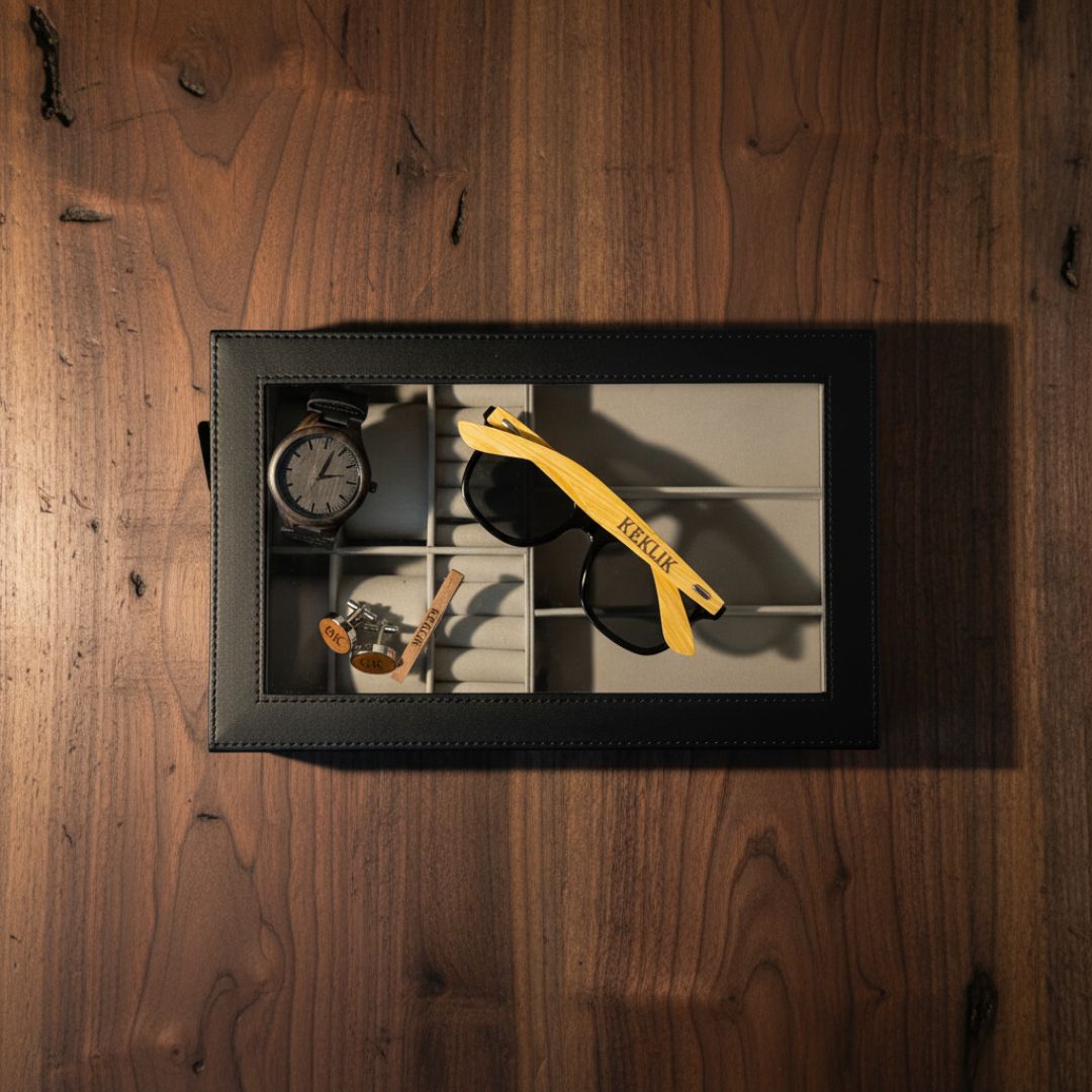 Engraved Organizer Groomsmen Gift Box