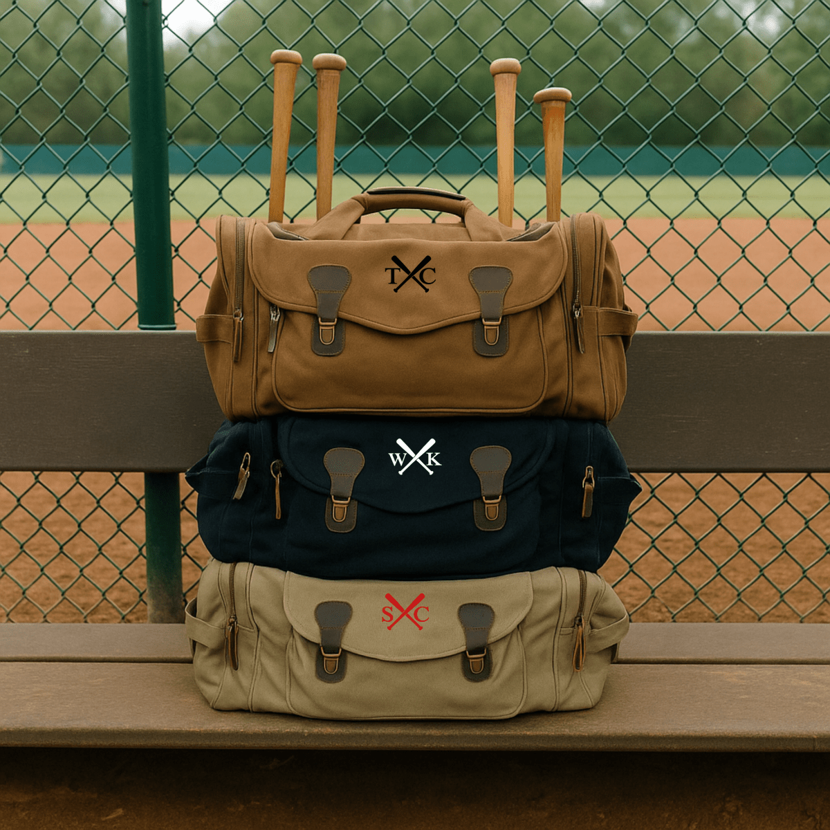 Unique Personalized Personalized Baseball Coach Bag Customized Baseball Gifts for Men by Groovy Guy