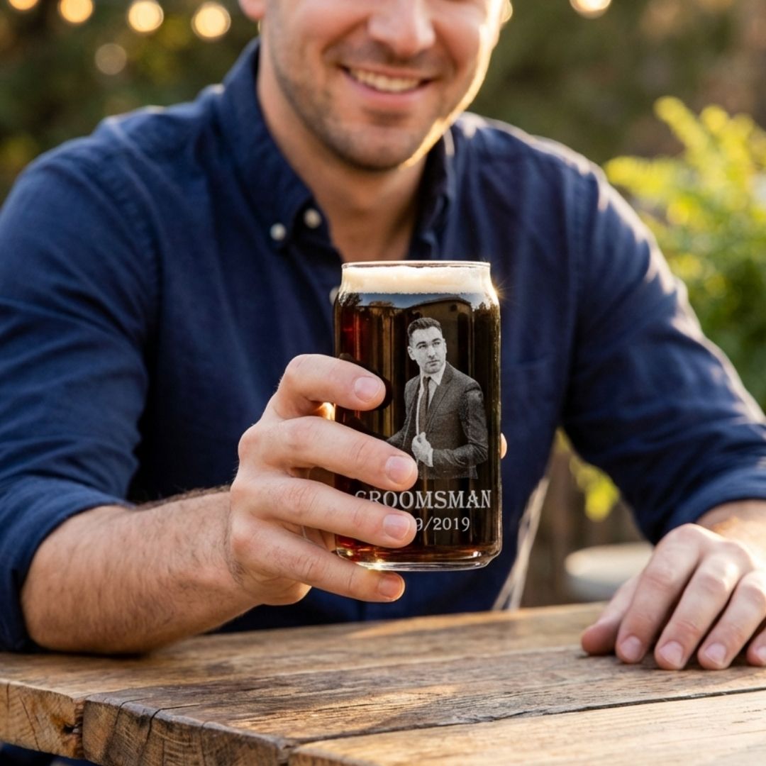 Groomsmen Beer Glass Collection