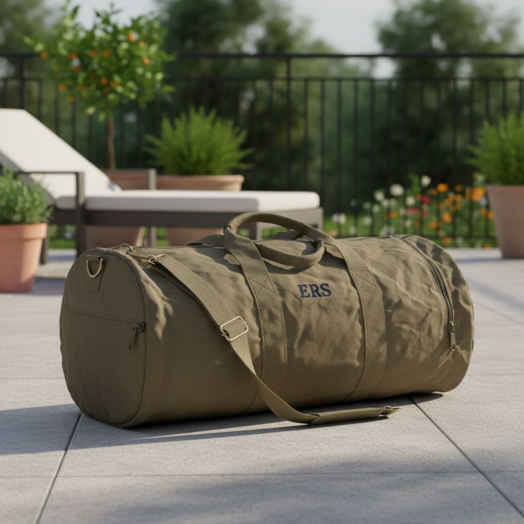 Military-styled Duffle Bag