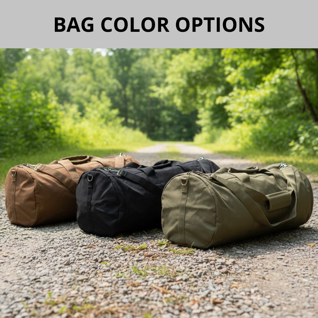 Military-styled Duffle Bag