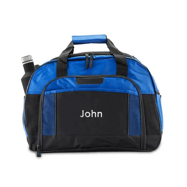 Unique Personalized Sports Duffle Bag Customized Duffel Bags Gifts for Men by Groovy Guy
