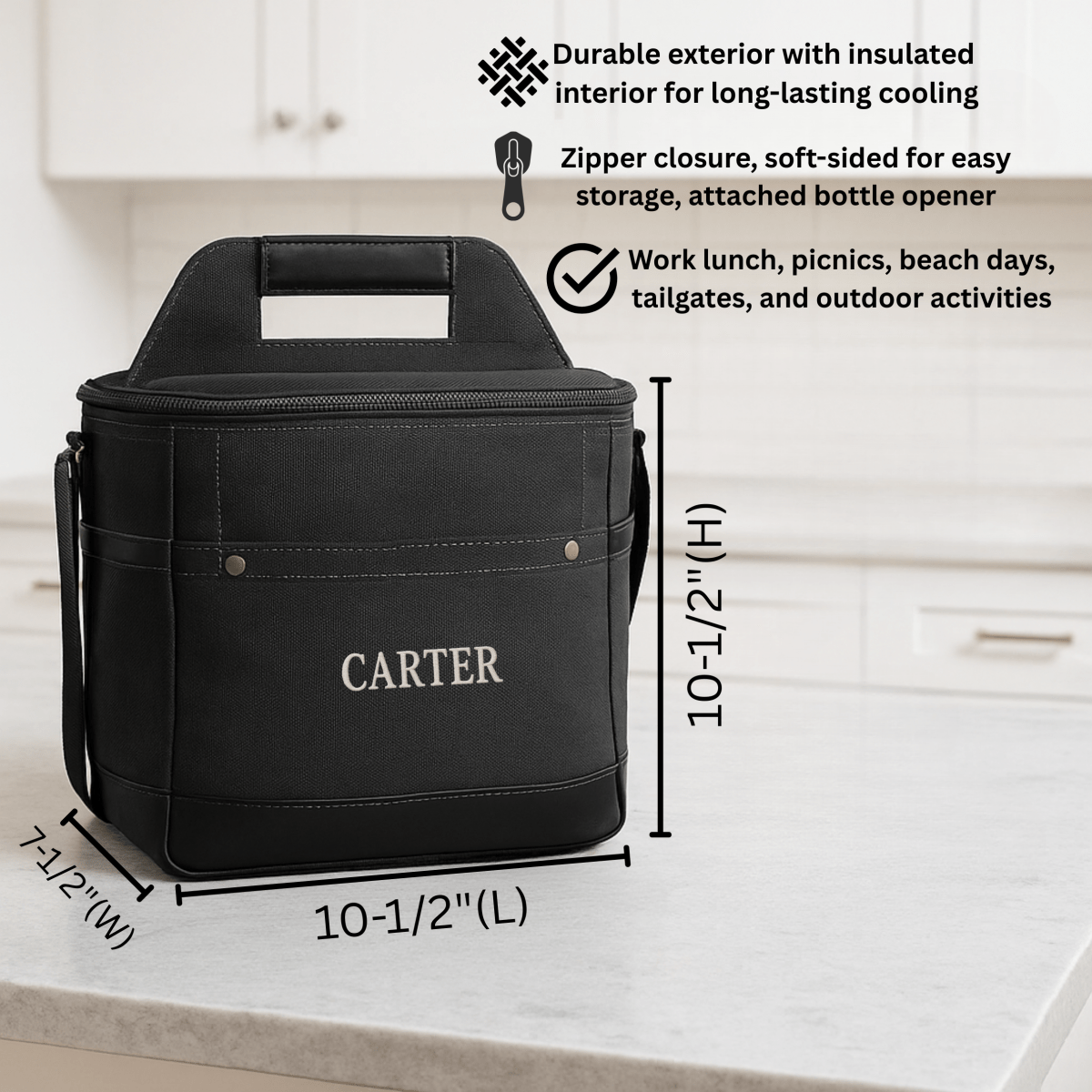 Unique Personalized Baseball Lunch Box Customized Baseball Gifts for Men by Groovy Guy