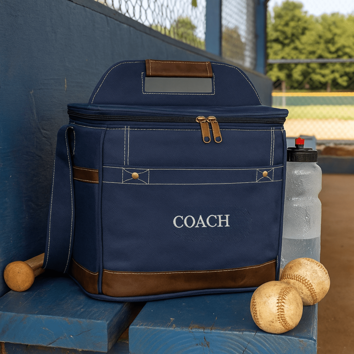 Unique Personalized Baseball Lunch Box Customized Baseball Gifts for Men by Groovy Guy