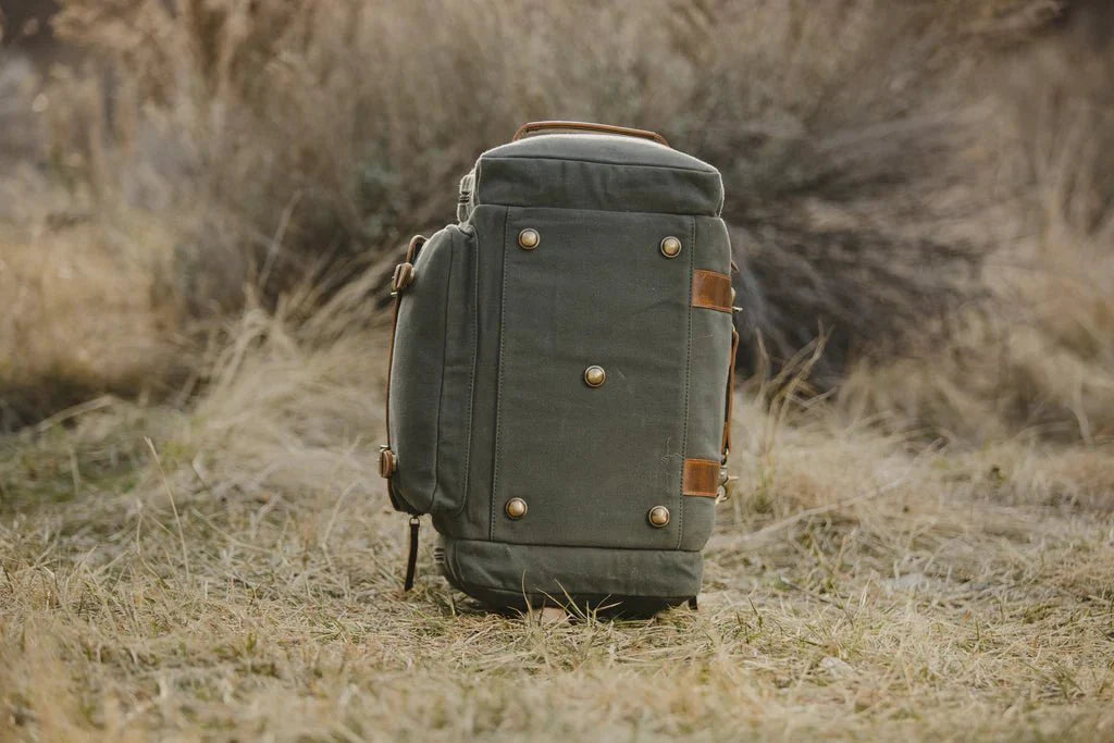 Unique Personalized 25L Overnight Canvas Duffel Customized Duffle Bag Gifts for Men by Groovy Guy