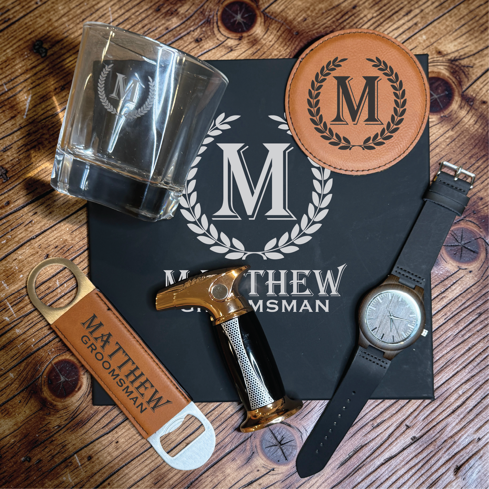 The "After Hours" Groomsmen Gift Box