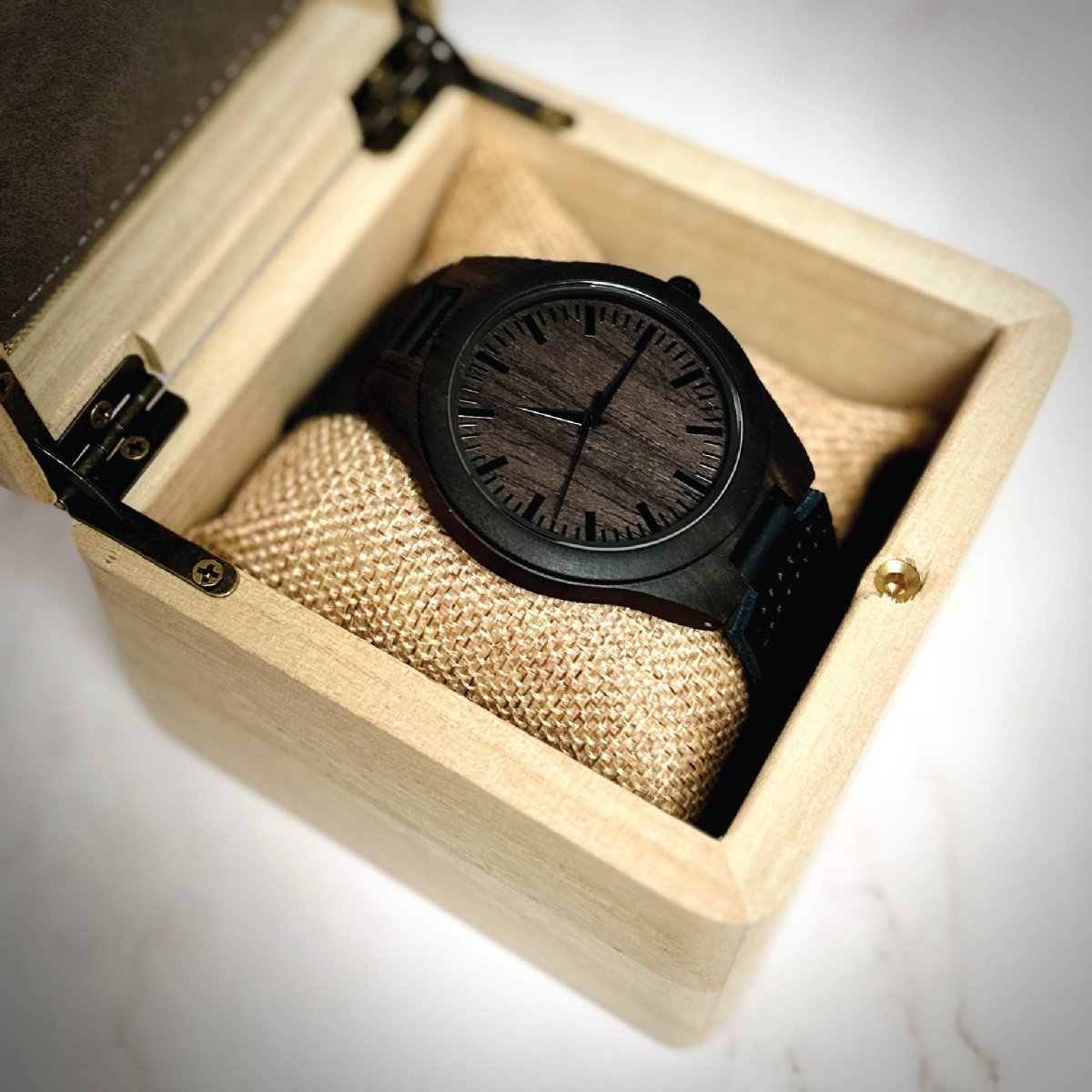 Unique Personalized Sentimental Watch And Box Customized watch Gifts for Men by Groovy Guy