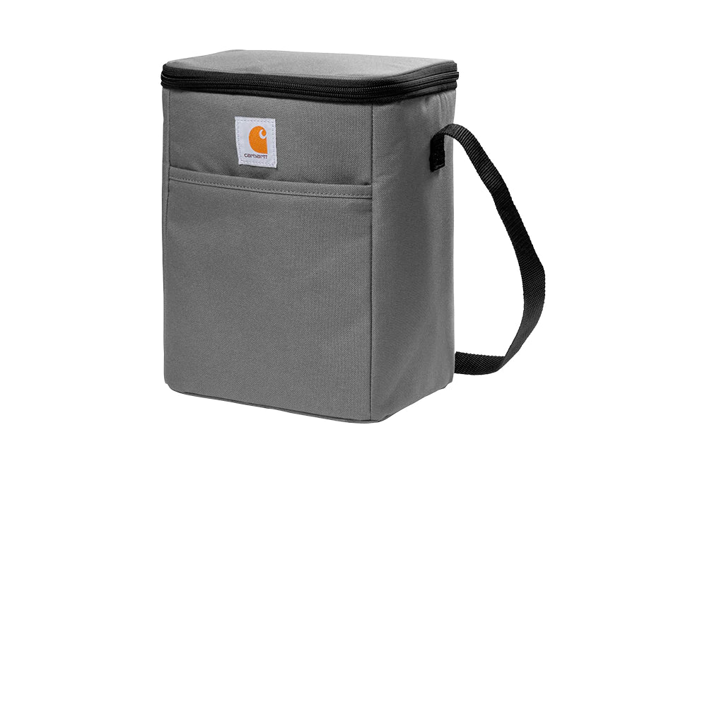 Unique Personalized Carhartt Vertical 12 - Can Cooler Customized Cooler Gifts for Men by Groovy Guy