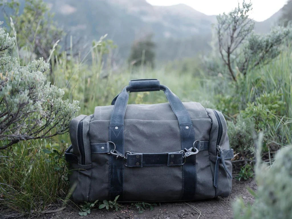 Unique Personalized 25L Overnight Canvas Duffel Customized Duffle Bag Gifts for Men by Groovy Guy
