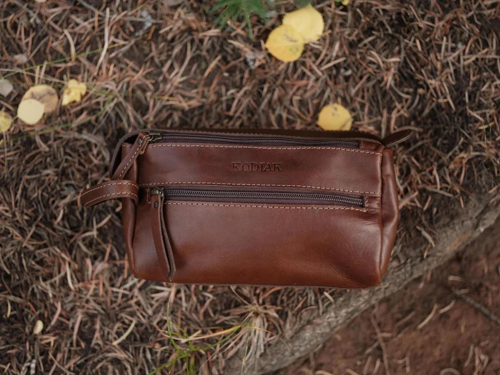 Unique Personalized Yukon Toiletry Bag Customized Man Bags Gifts for Men by Groovy Guy
