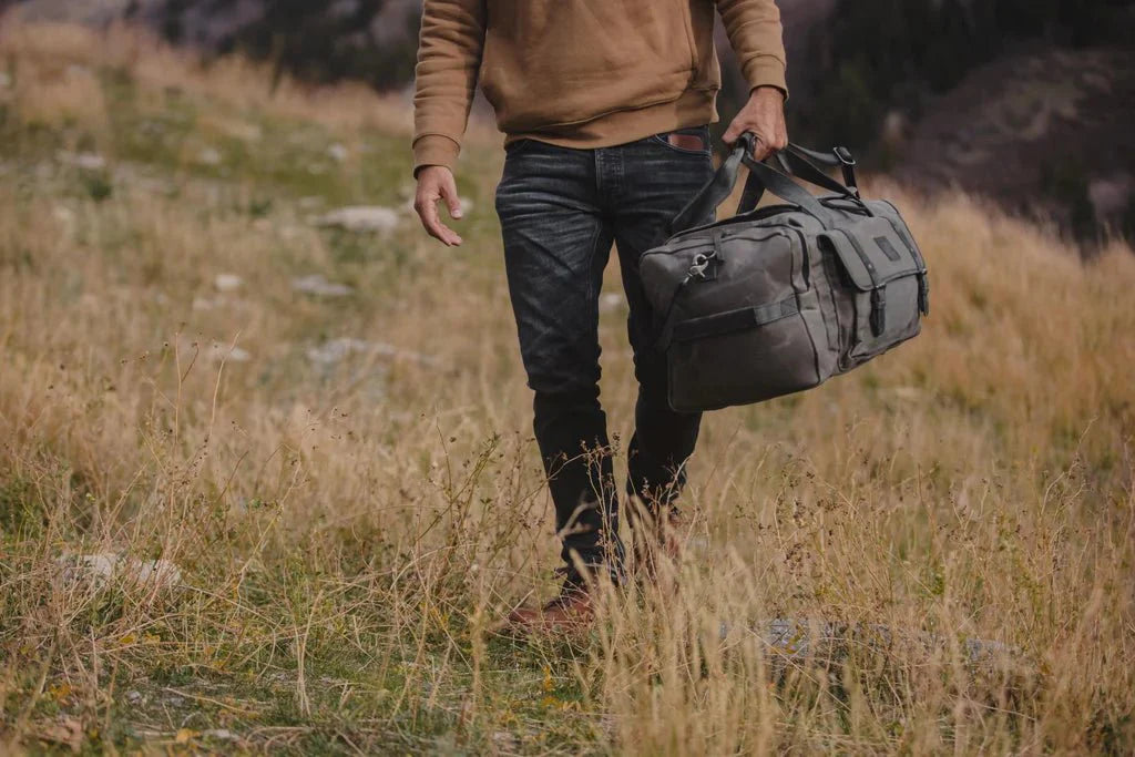 Unique Personalized Mens Weekender Duffle Customized Duffle Bag Gifts for Men by Groovy Guy