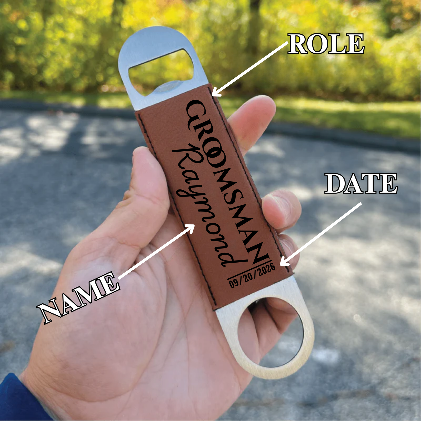 Wedding Bar Personalized Bottle Opener