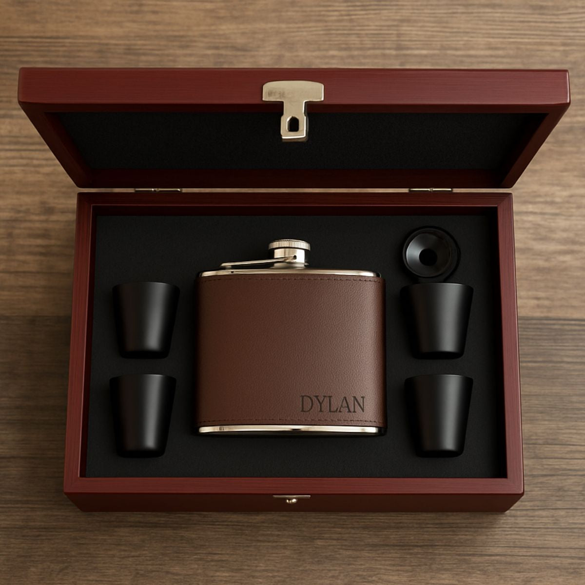 Custom Groomsmen Flasks