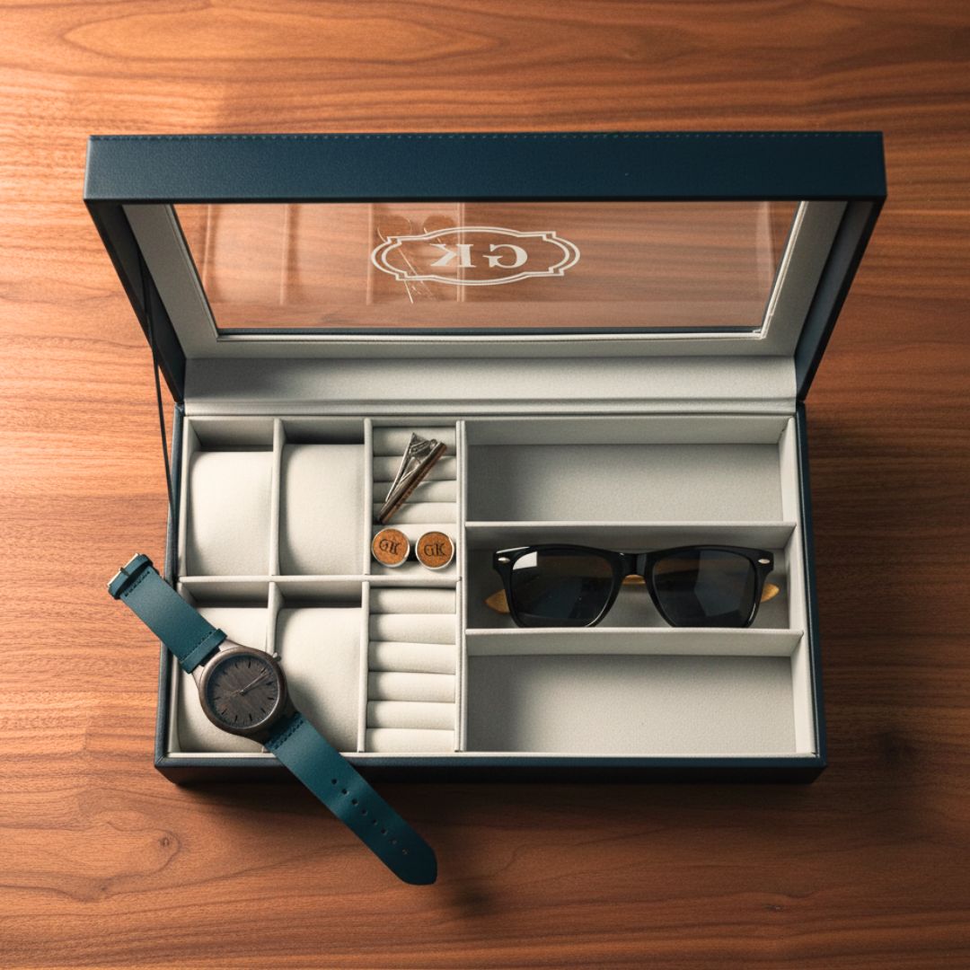Engraved Organizer Groomsmen Gift Box