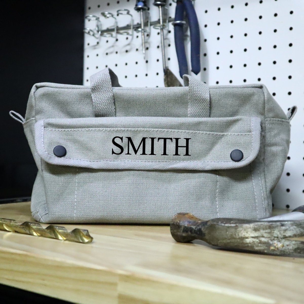 Unique Personalized Mr Fix It Personalized Tool Bag Customized On Sale Gifts for Men by Groovy Guy