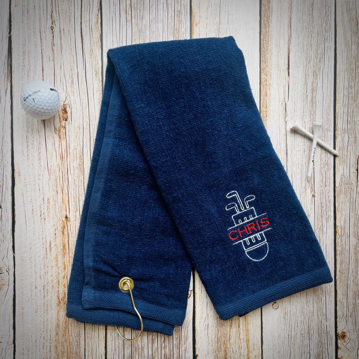 Unique Personalized Bag Swag Golf Towel Customized Personalized Golf Towel Gifts for Men by Groovy Guy