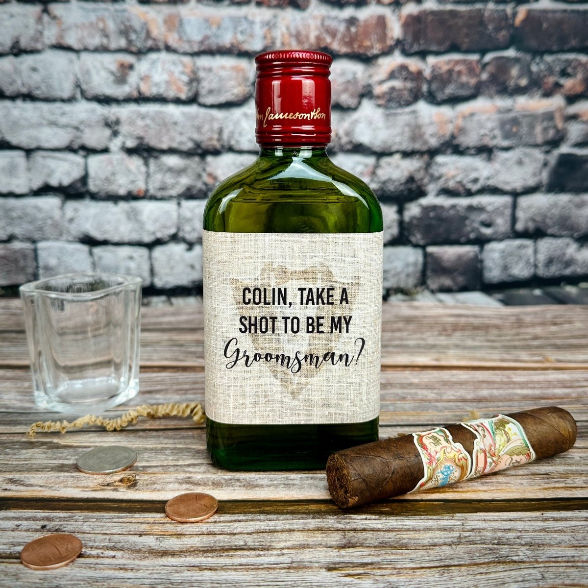 Unique Personalized Shoot For A Yes Customized Personalized Groomsmen Gifts Gifts for Men by Groovy Guy