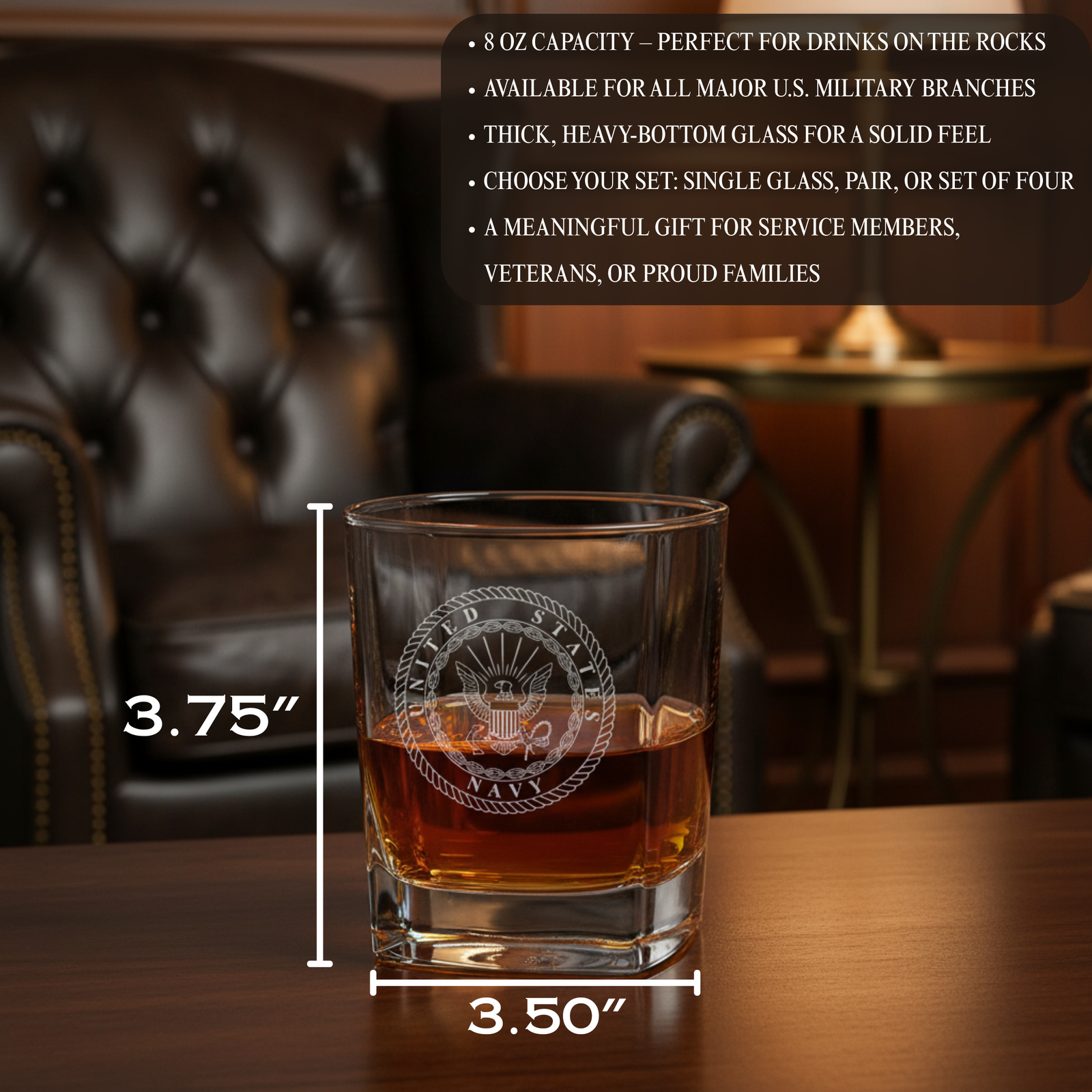 Military Whisky Glasses