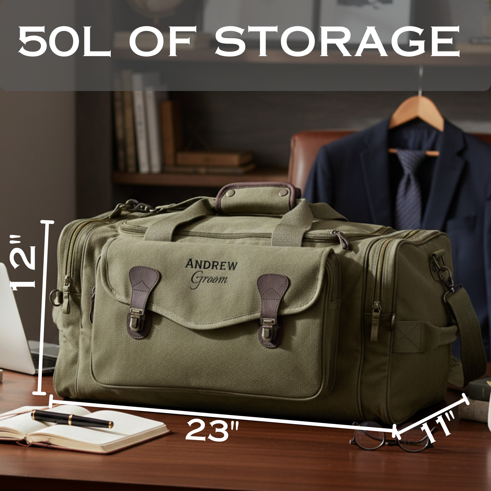 Groomsmen Duffle Bag