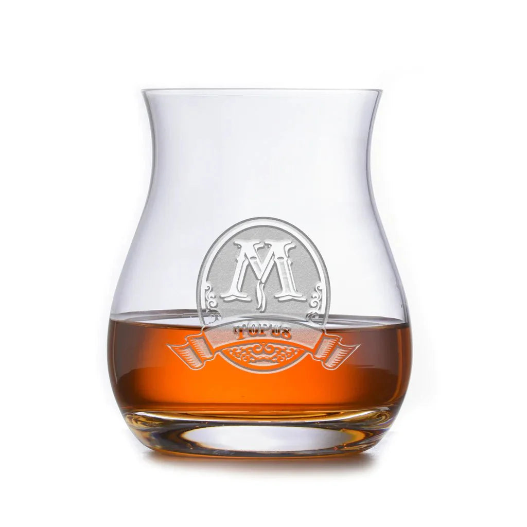 Unique Personalized Unique Personalized Whiskey Glass Customized Drinkware Gifts for Men by Groovy Guy