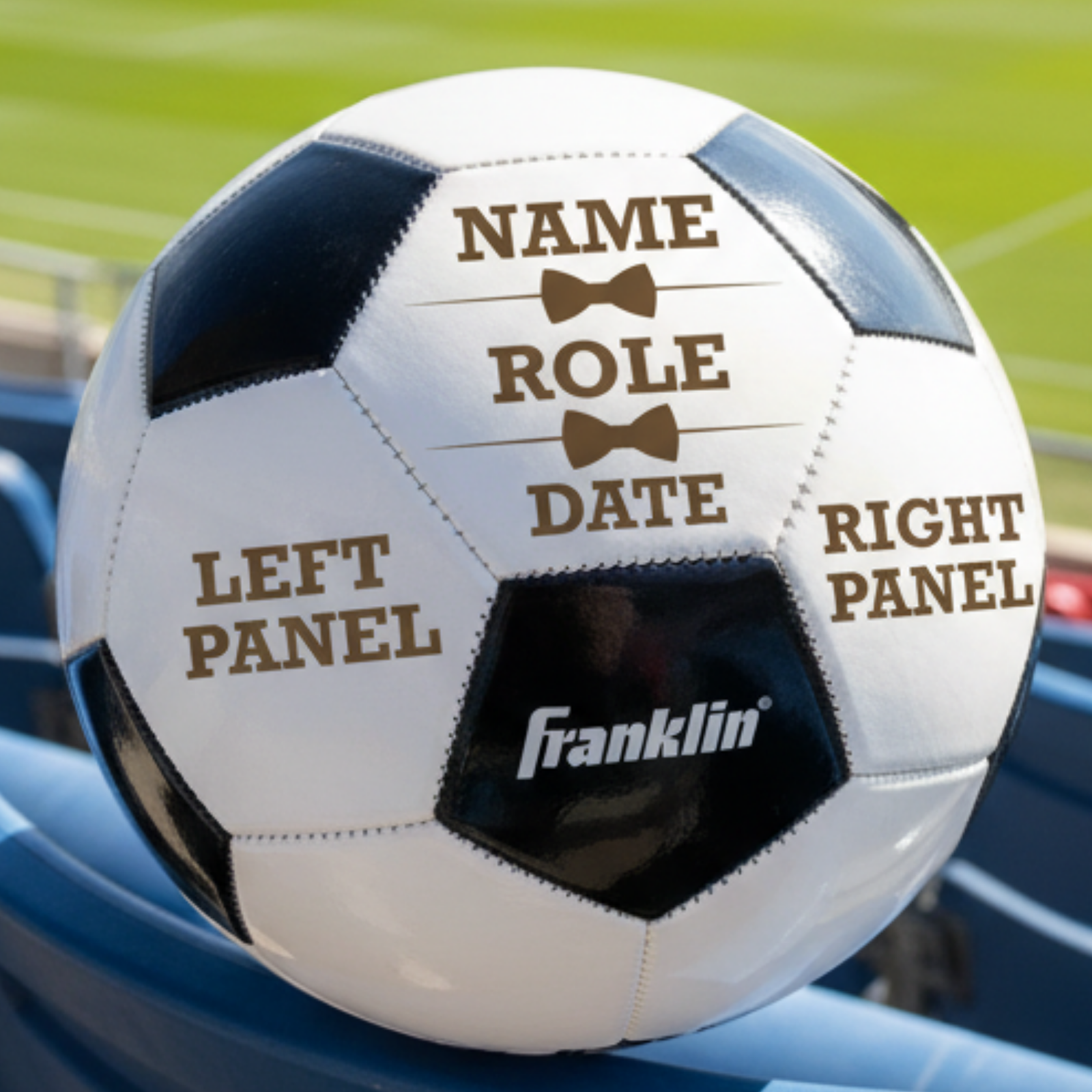 Wedding Proposal Soccer Ball