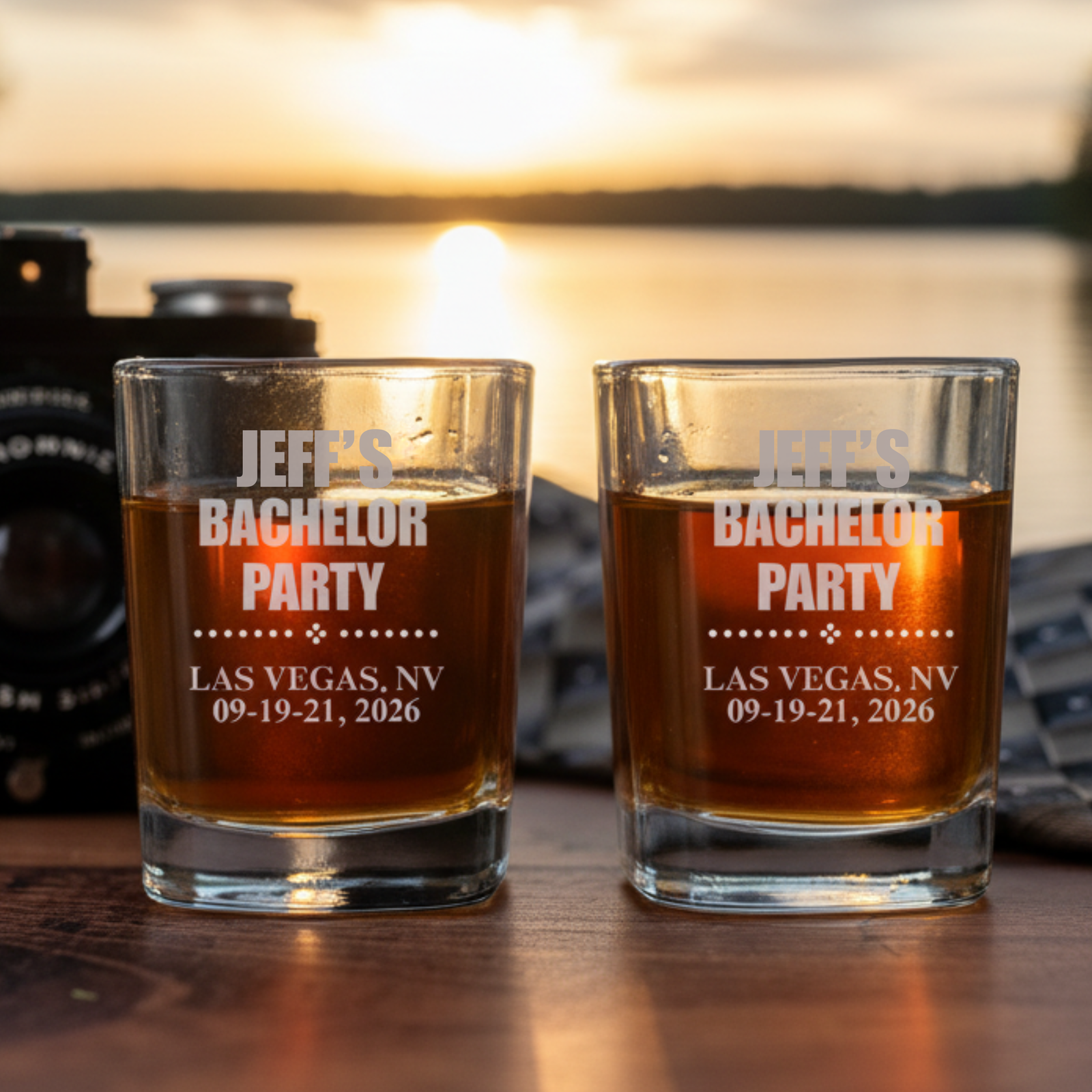 Bachelor Party Shot Glass