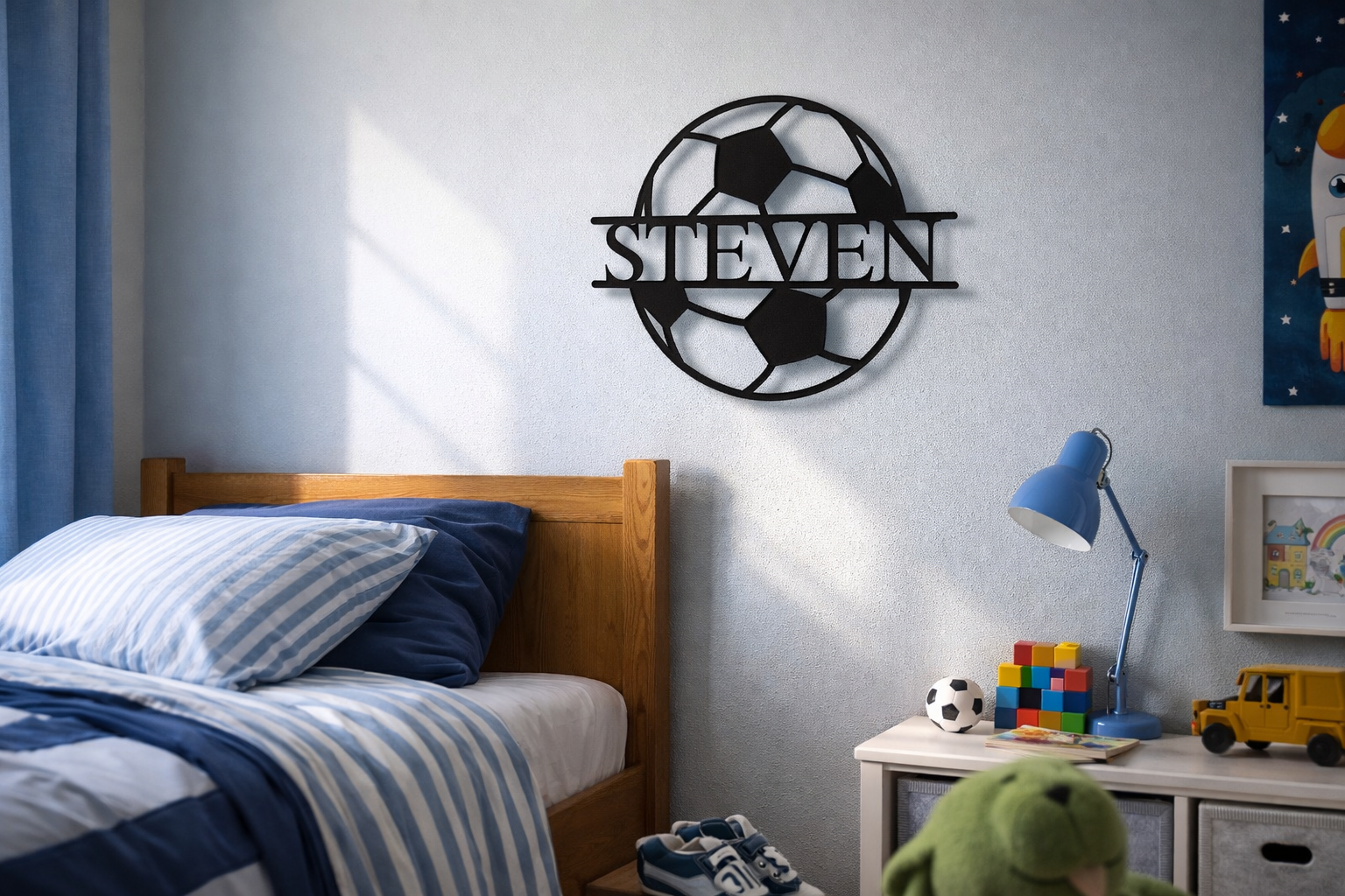 Personalized Soccer Sign