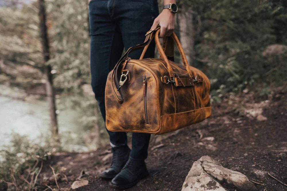 Unique Personalized Denali Duffel Customized Duffle Bag Gifts for Men by Groovy Guy
