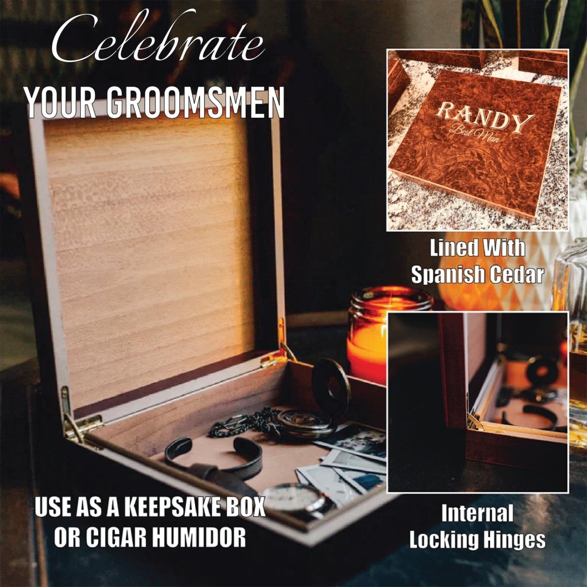 Box Set Ultimate Grooms Crew Box Set by Groovy Groomsmen Gifts