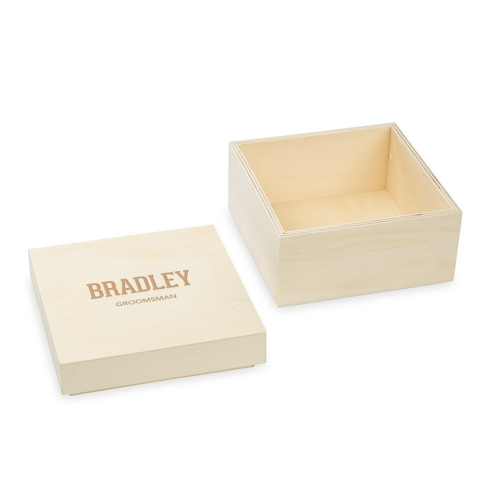 Box Sets Bro Bin by Groovy Groomsmen Gifts
