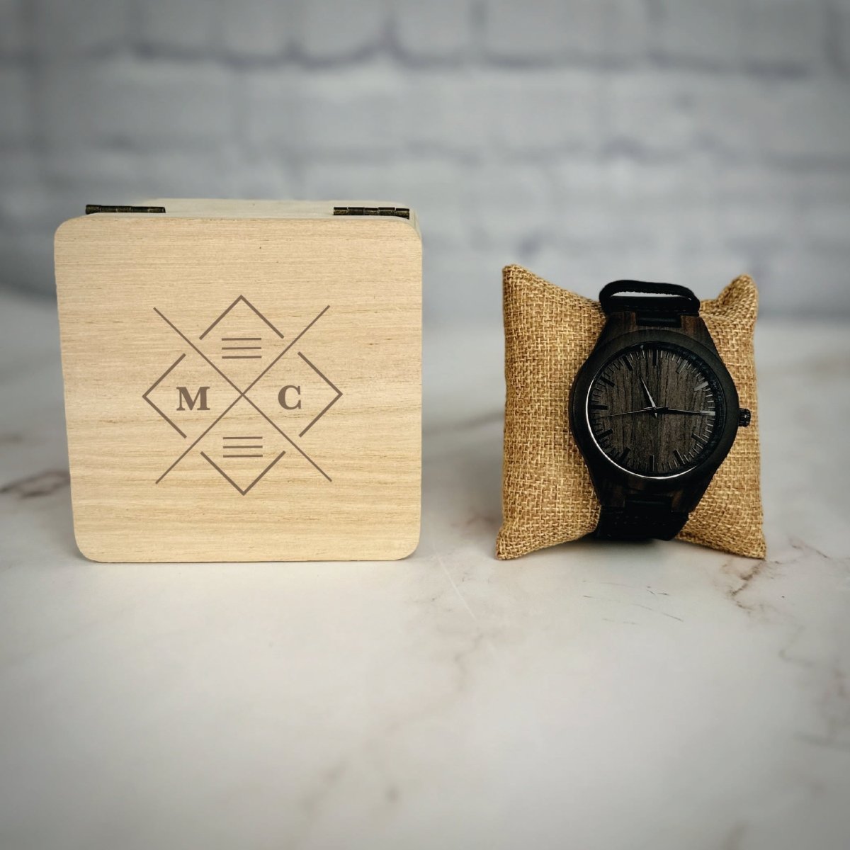 Unique Personalized Sentimental Watch And Box Customized watch Gifts for Men by Groovy Guy