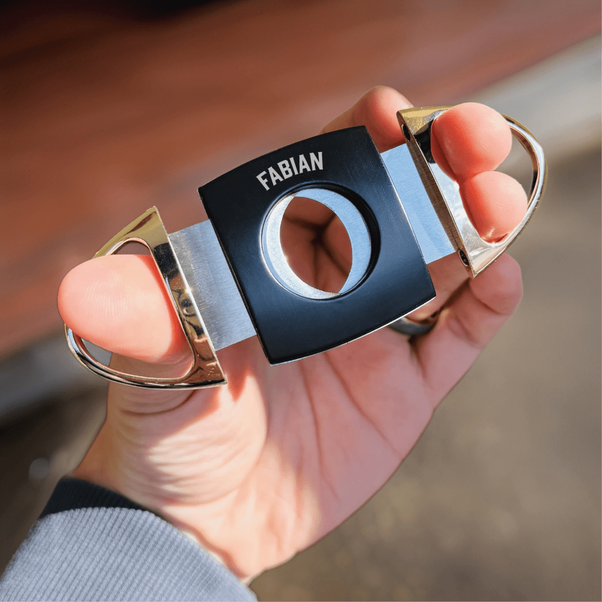 Cigar Cutter The Golden Edge by Groovy Groomsmen Gifts