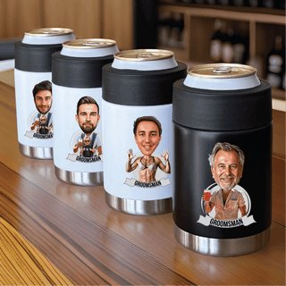 Custom Caricature Koozie
