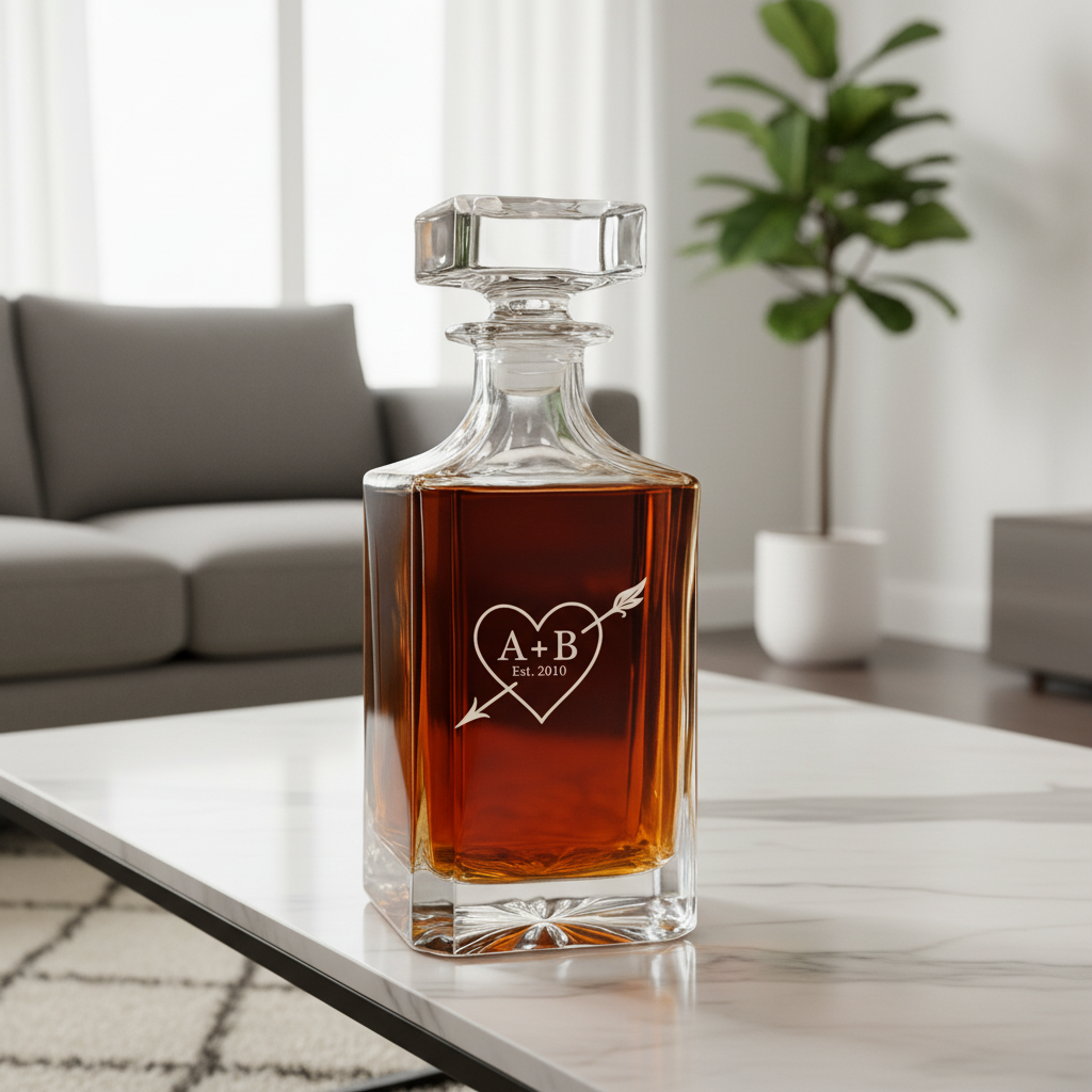 Forever Yours Personalized Decanter