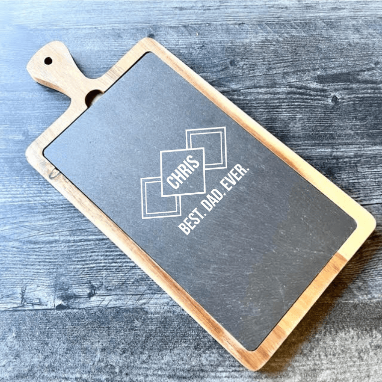 Unique Personalized Custom Slate Cutting Board Customized Cutting Board Gifts for Men by Groovy Guy