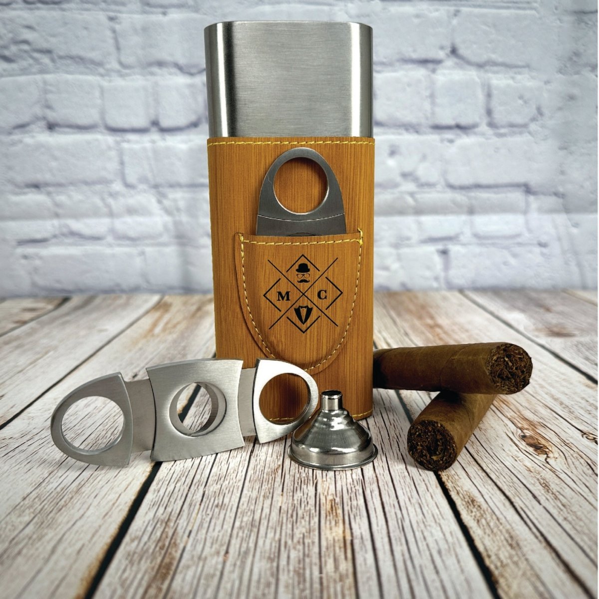 Unique Personalized Puff And Swig Groomsmen Proposal Customized Gifts for Men by Groovy Guy