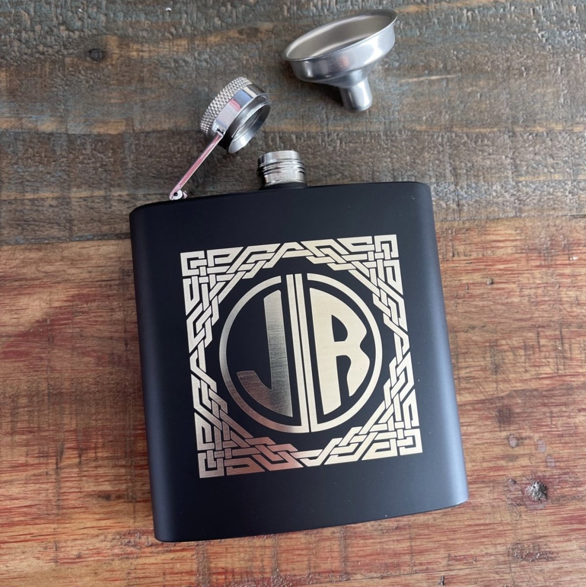 Groomsmen Flasks by Groovy Groomsmen Gifts