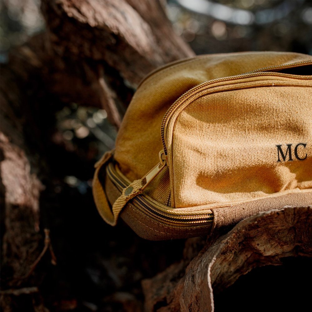 Groovy Threads Personalized Traveler's Toiletry Bag by Groovy Groomsmen Gifts