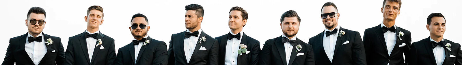 Groomsmen in a wedding party