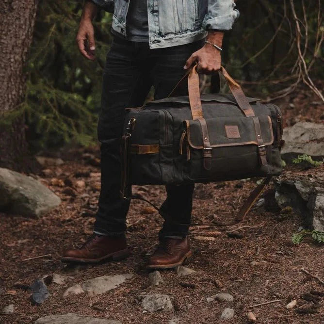 Unique Personalized Mens Weekender Duffle Customized Duffle Bag Gifts for Men by Groovy Guy