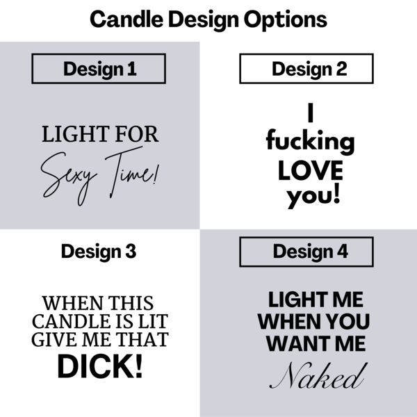 Unique Personalized Embrace Love's Light Customized candle Gifts for Men by Groovy Guy