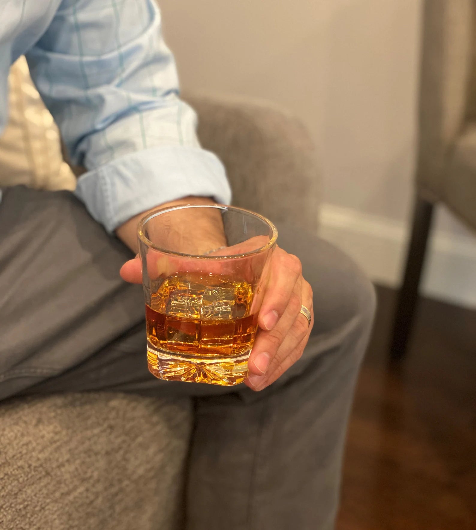Old Fashioned Whiskey Glass