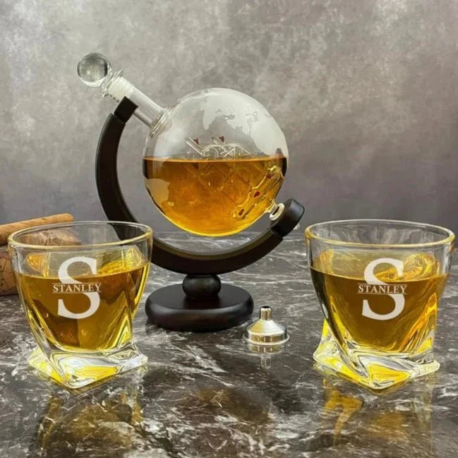 globe decanter set