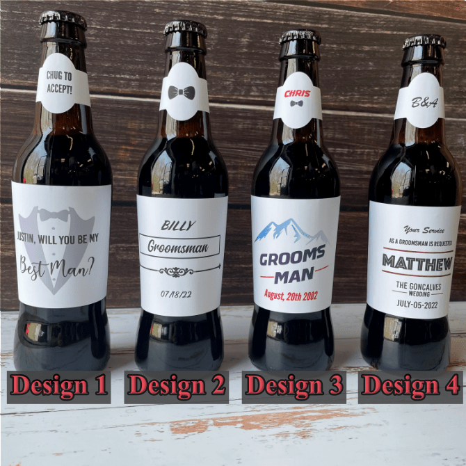 Unique Personalized The Brew Master Customized Groomsmen Gifts Gifts for Men by Groovy Guy