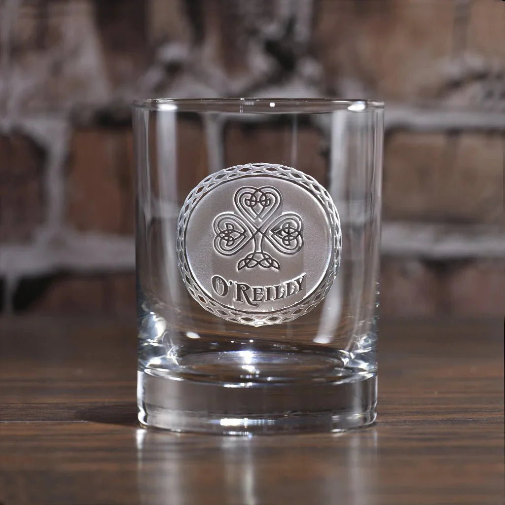 Unique Personalized Irish Whiskey Scotch Glass Customized Drinking Glass Gifts for Men by Groovy Guy