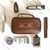 Personalized Brown Leather Dopp Kit