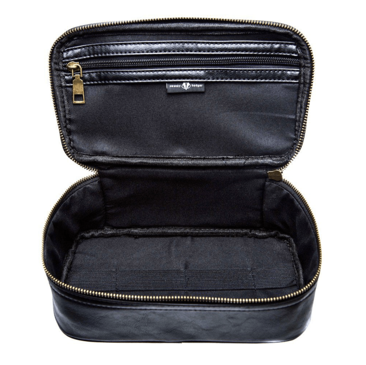 Unique Personalized Leather Shaving Bag Customized Personalized Toiletry Bag Gifts for Men by Groovy Guy