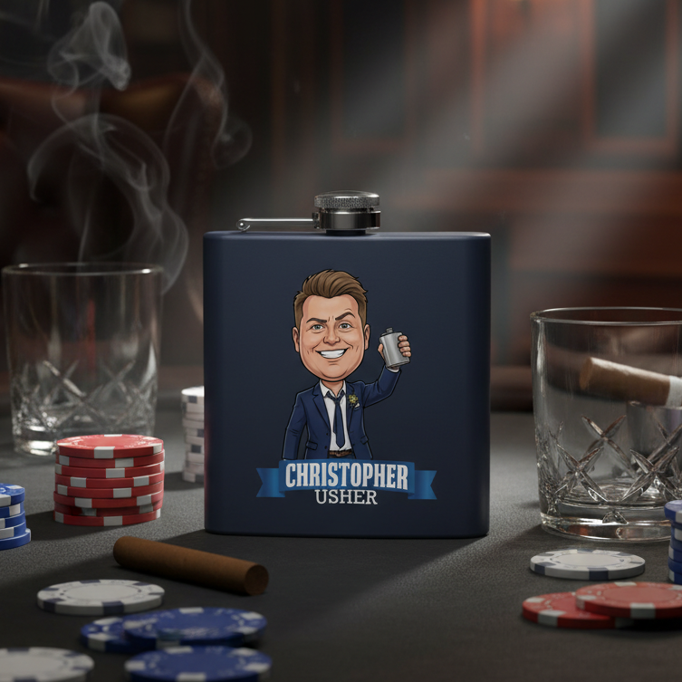 Wedding Party Hip Flask
