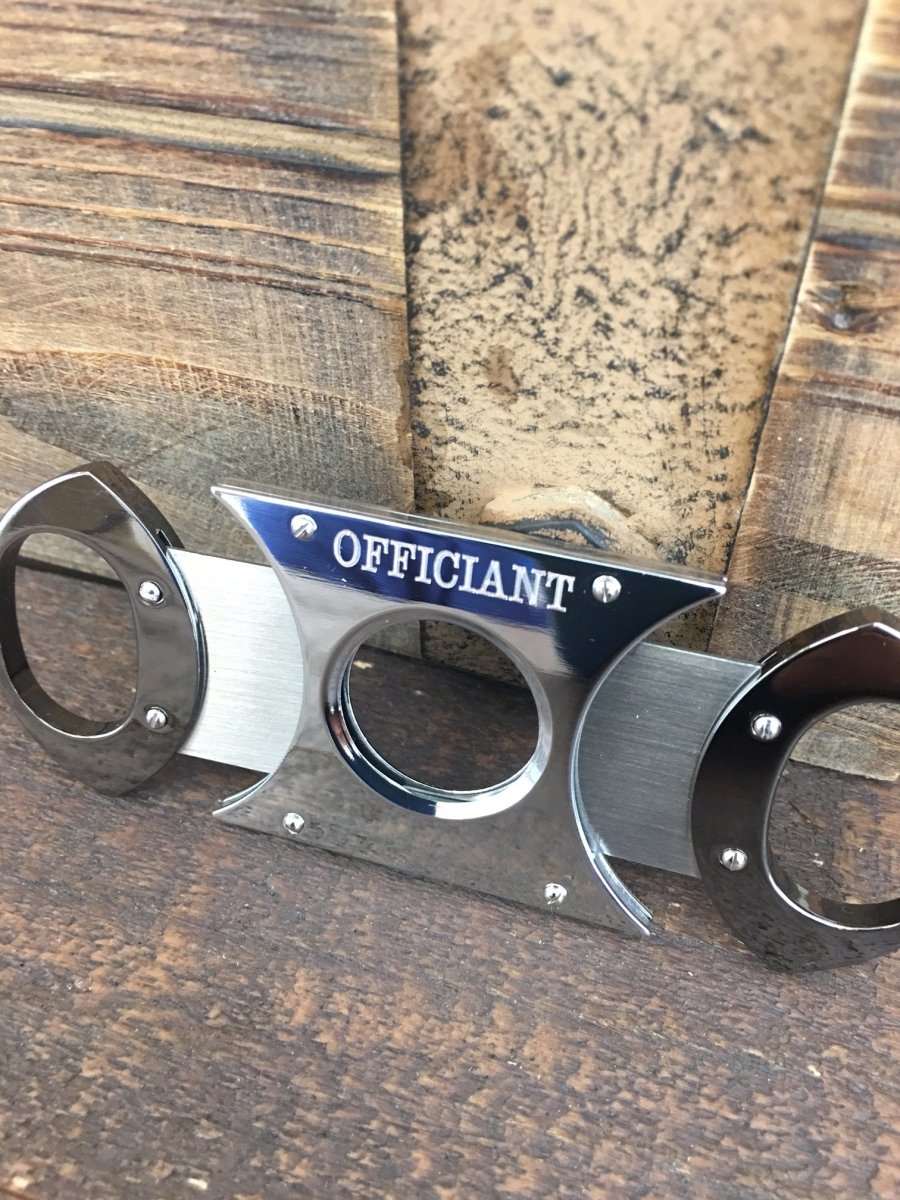 Unique Personalized Custom Cigar Cutter Customized Cigar Gifts for Men by Groovy Guy